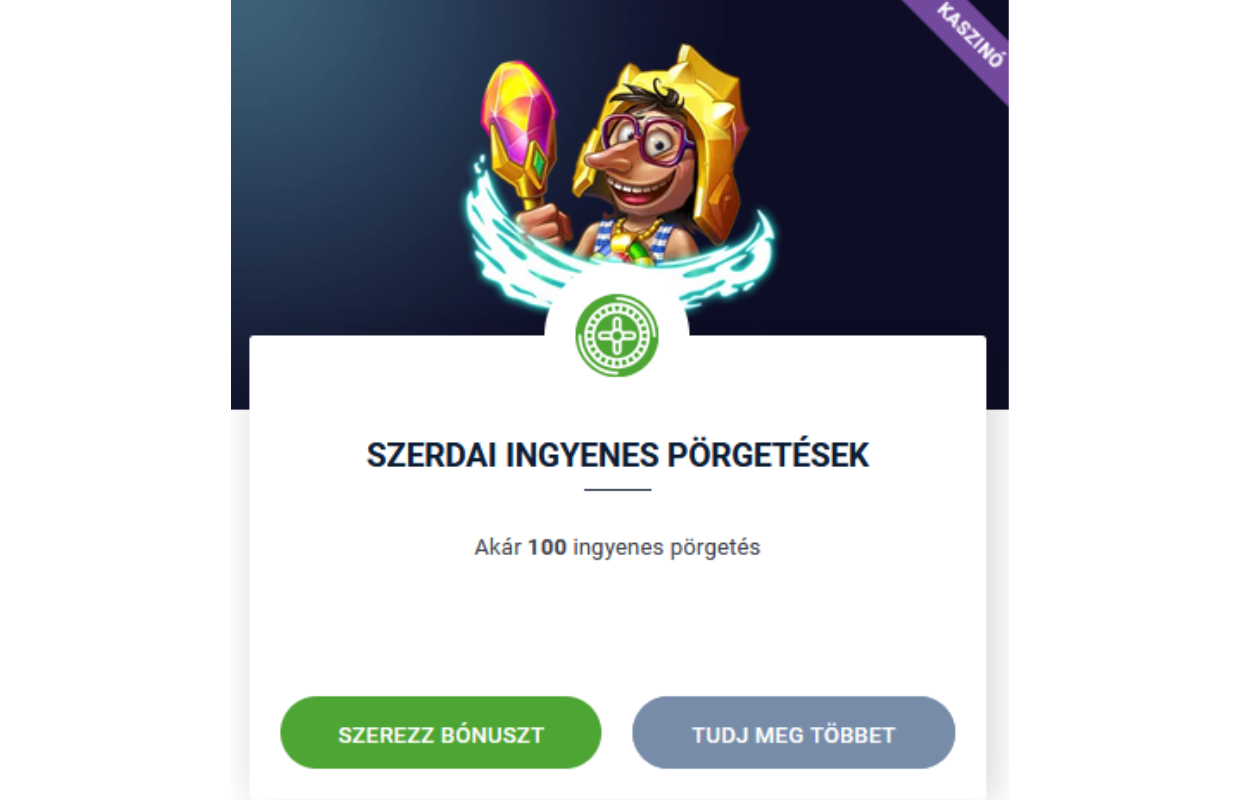 Szerezz ingyenes pörgetéseket a 20Bet-nél!