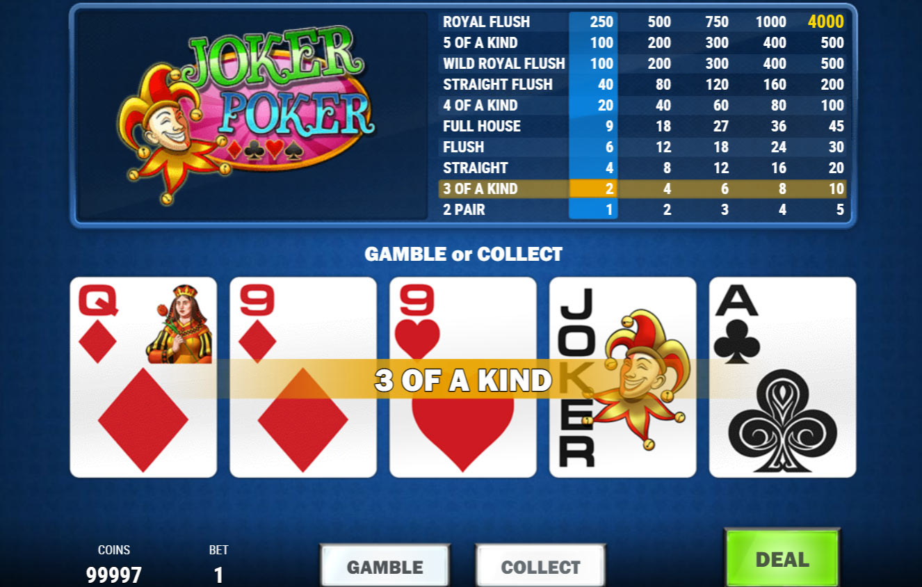 Joker Poker videopóker