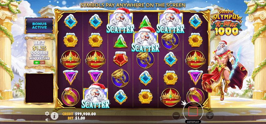 Olimpusz Kapui Xmas 1000 Játék