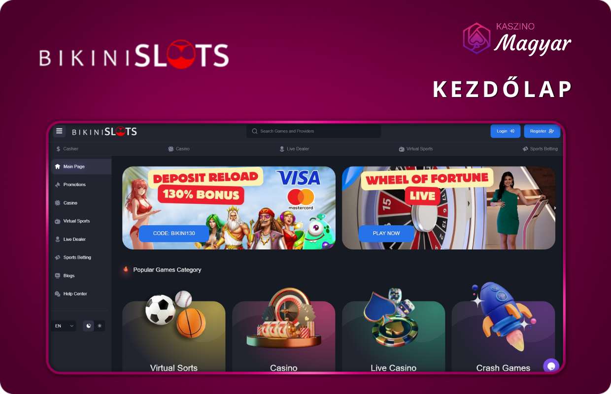 Bikini Slots – külföldi online kaszinó