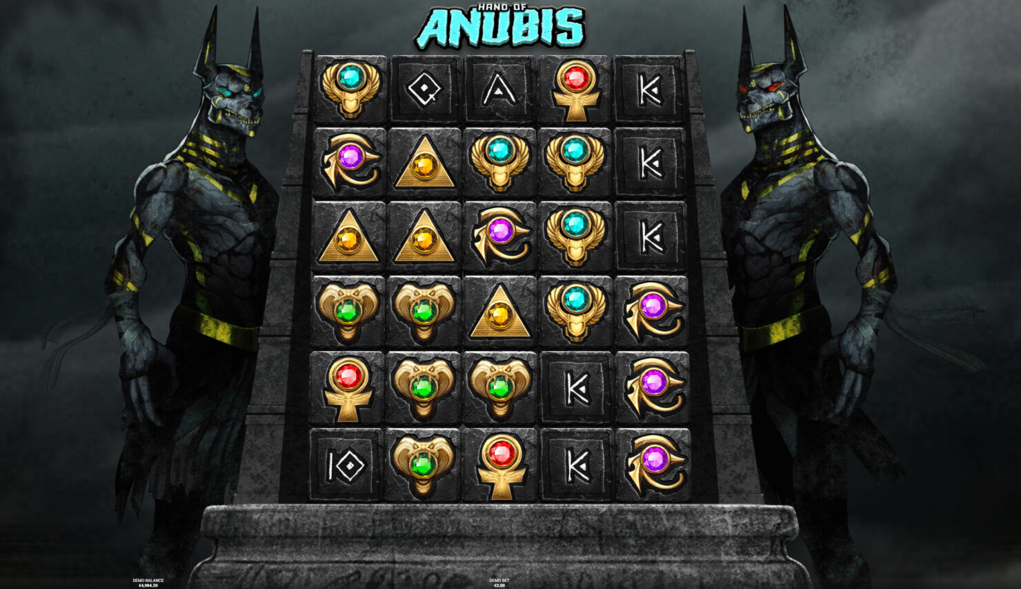 Anubisz keze slot