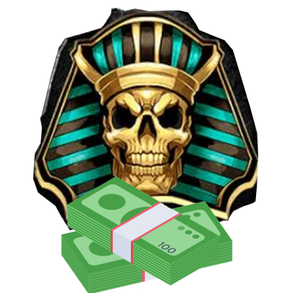 Anubis keze pénz